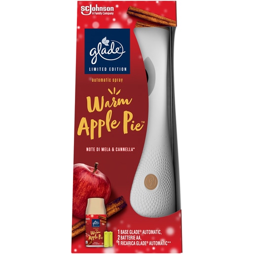 Odorizant de camera GLADE Automatic Spray Warm Apple Pie, 269 ml Odorizant de camera GLADE Automatic Spray Warm Apple Pie, 269 ml