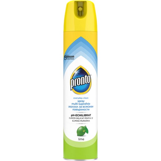 Spray multisuprafete PRONTO Lime, 300 ml Spray multisuprafete PRONTO Lime, 300 ml