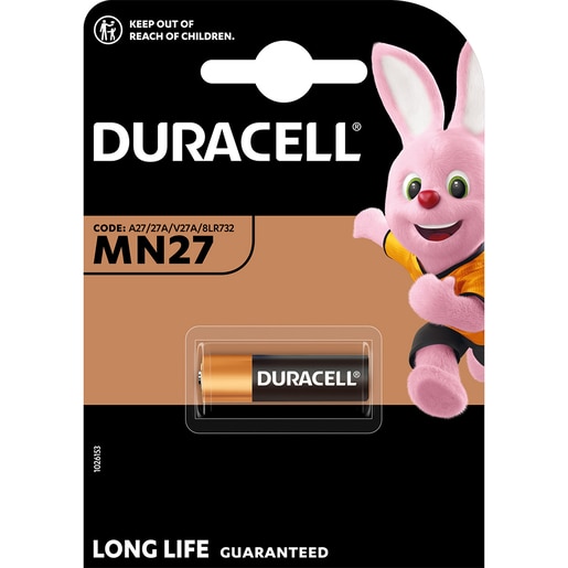 Baterie alcalina DURACELL MN27, Long Lasting Powe, 12V Baterie alcalina DURACELL MN27, Long Lasting Powe, 12V