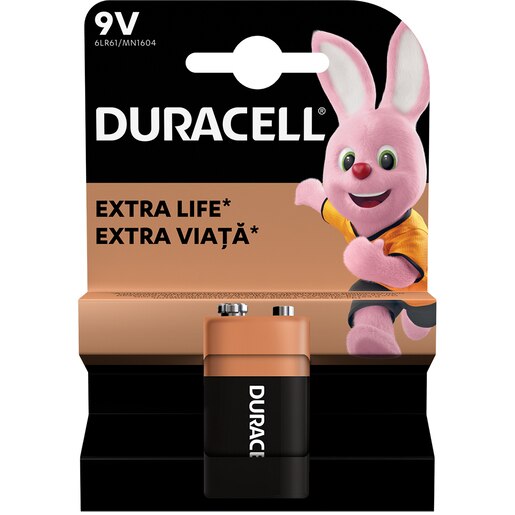 Baterie DURACELL 9V Basic Duralock Baterie DURACELL 9V Basic Duralock