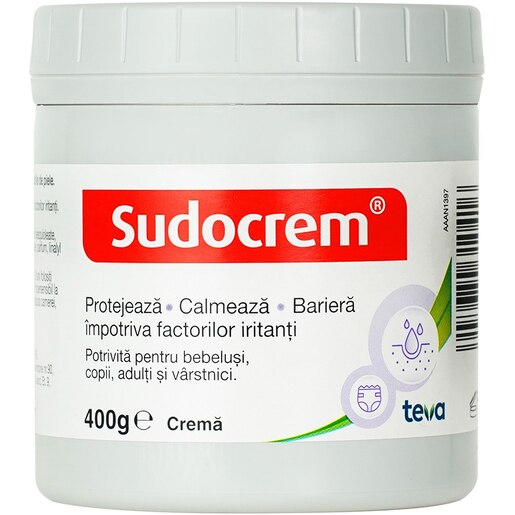 Crema antiseptica Sudocrem, 400g Crema antiseptica Sudocrem, 400g
