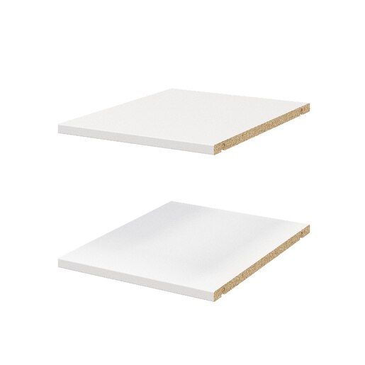 Pachet 2 rafturi, alb, 37 x 45 cm GoodHome Atomia Pachet 2 rafturi, alb, 37 x 45 cm GoodHome Atomia