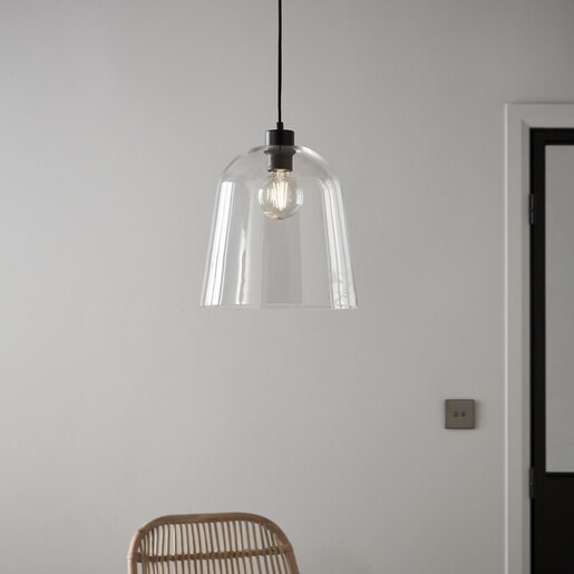 Lustra tip pendul, Transparent, 42 W, 1 x E27 GoodHome Calume Lustra tip pendul, Transparent, 42 W, 1 x E27 GoodHome Calume