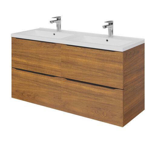 Masca lavoar GoodHome Imandra, suspendata, 120 x 45 x 60 cm, nuc Masca lavoar GoodHome Imandra, suspendata, 120 x 45 x 60 cm, nuc
