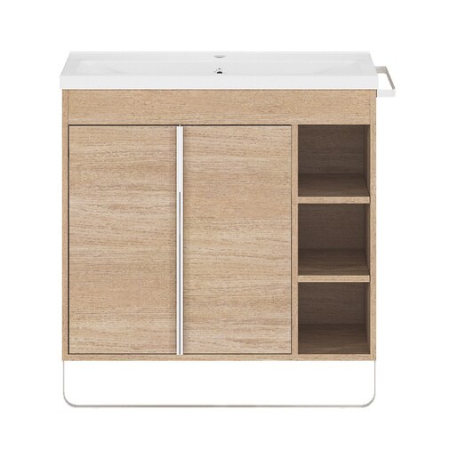 Masca lavoar GoodHome Maza, MDF, 85 x 36 x 82 cm, natur Masca lavoar GoodHome Maza, MDF, 85 x 36 x 82 cm, natur