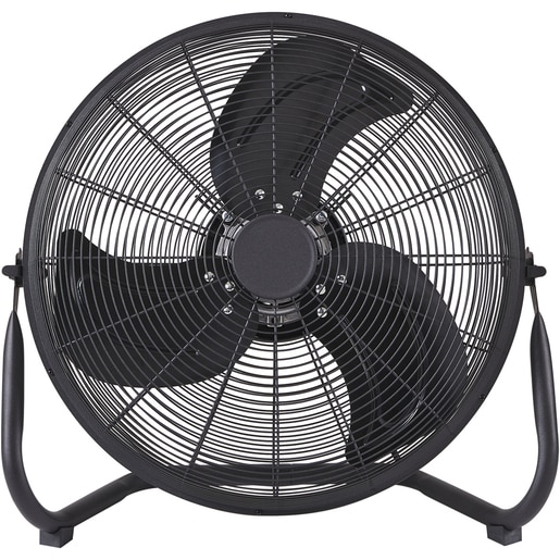 Ventilator de podea, 3 trepte de viteza, D 45 cm, 110W, negru Ventilator de podea, 3 trepte de viteza, D 45 cm, 110W, negru