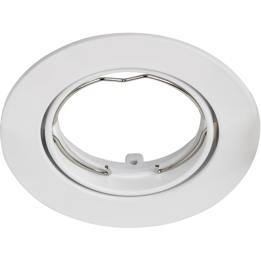 Rama pentru spot LED GOODHOME Ares, 8.5 x 8.5 cm, IP20, metal, alb Rama pentru spot LED GOODHOME Ares, 8.5 x 8.5 cm, IP20, metal, alb