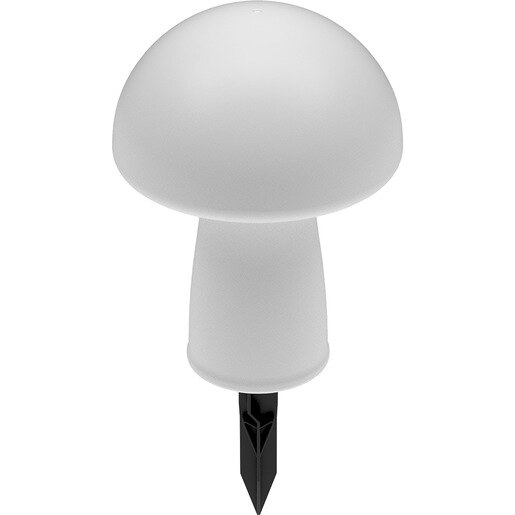 Lampa solara ciuperca RGB, 0.32 W, IP44, alb Lampa solara ciuperca RGB, 0.32 W, IP44, alb