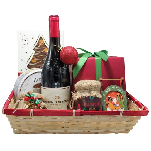 Cos cadou LUXURY BASKETS Craciun Baron D'Arignac 7CBD Cos cadou LUXURY BASKETS Craciun Baron D'Arignac 7CBD