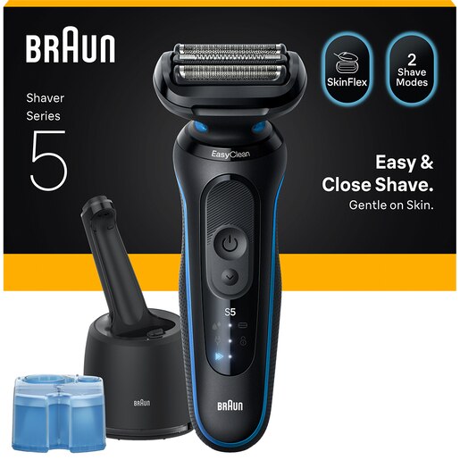 Aparat de ras BRAUN Series 5 52-B7000CC, acumulator, autonomie 50 min, negru Aparat de ras BRAUN Series 5 52-B7000CC, acumulator, autonomie 50 min, negru