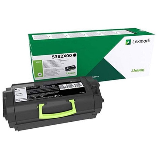 Toner original LEXMARK XXL 53B2X00 Return Program, negru Toner original LEXMARK XXL 53B2X00 Return Program, negru