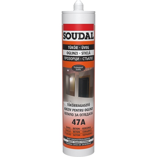 Adeziv oglinzi Soudal 47A, 280 ml Adeziv oglinzi Soudal 47A, 280 ml