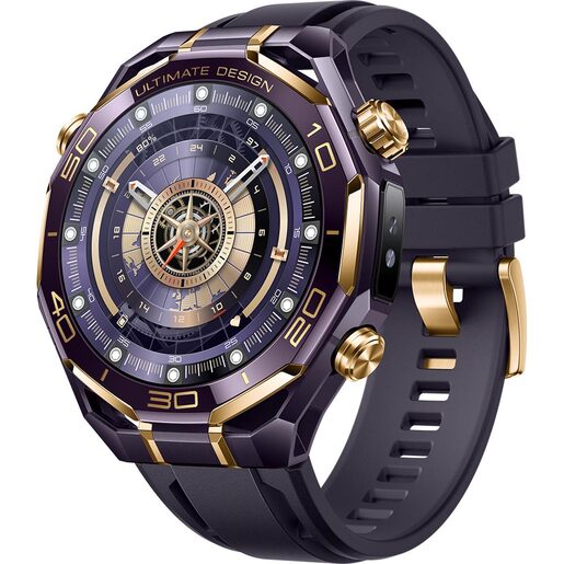 Smartwatch HUAWEI Watch Ultimate Design 2, Android/iOS, Purple Fluoroelastomer Strap Smartwatch HUAWEI Watch Ultimate Design 2, Android/iOS, Purple Fluoroelastomer Strap