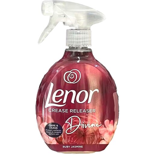 Spray pentru calcat antisifonare LENOR Divine Ruby Jasmine, 500 ml Spray pentru calcat antisifonare LENOR Divine Ruby Jasmine, 500 ml