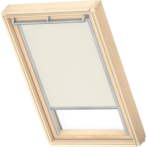Rulou interior VELUX DKL CK04, opac, poliester, 55 x 98 cm, bej Rulou interior VELUX DKL CK04, opac, poliester, 55 x 98 cm, bej