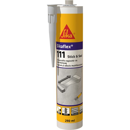 Adeziv universal SIKA Stick and Seal, 111 gri, 290ml Adeziv universal SIKA Stick and Seal, 111 gri, 290ml