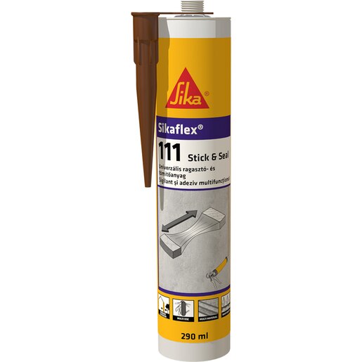 Adeziv universal SIKA Stick and Seal, 111 maro, 290ml Adeziv universal SIKA Stick and Seal, 111 maro, 290ml