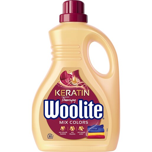 Detergent lichid WOOLITE Keratin Mix Colors, 1.8 l, 30 spalari Detergent lichid WOOLITE Keratin Mix Colors, 1.8 l, 30 spalari