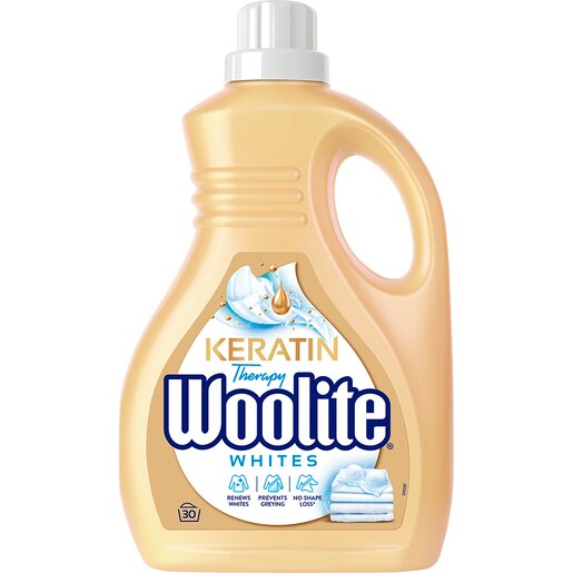 Detergent lichid WOOLITE Keratin Whites, 1.8 l, 30 spalari Detergent lichid WOOLITE Keratin Whites, 1.8 l, 30 spalari