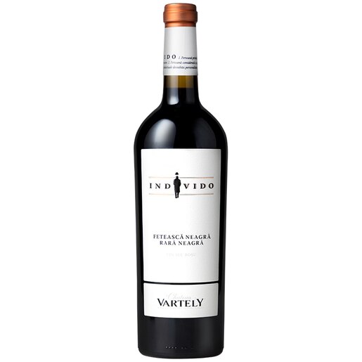 Vin rosu sec Vartely Individo Feteasca Neagra- Rara Neagra, 0.75L Vin rosu sec Vartely Individo Feteasca Neagra- Rara Neagra, 0.75L