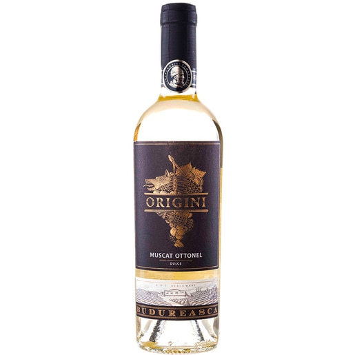 Vin alb dulce Budureasca Origini Muscat Ottonel, 0.50L Vin alb dulce Budureasca Origini Muscat Ottonel, 0.50L