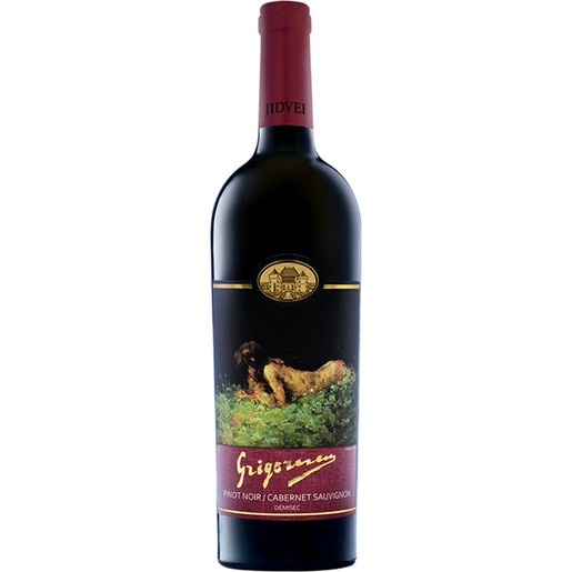 Vin rosu demisec Jidvei Grigorescu, 0.75L, bax 6 sticle Vin rosu demisec Jidvei Grigorescu, 0.75L, bax 6 sticle