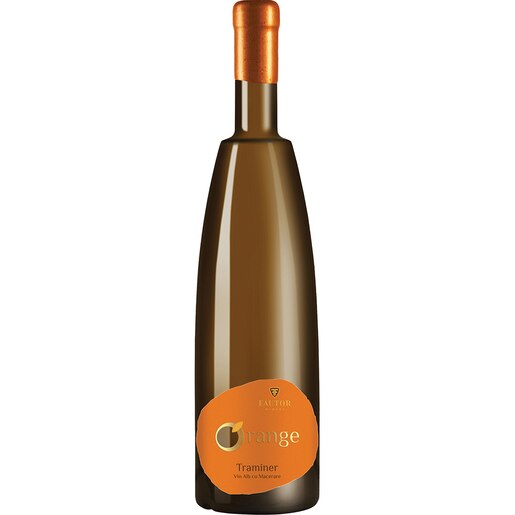 Vin alb sec Fautor Orange Traminer, 0.75L Vin alb sec Fautor Orange Traminer, 0.75L