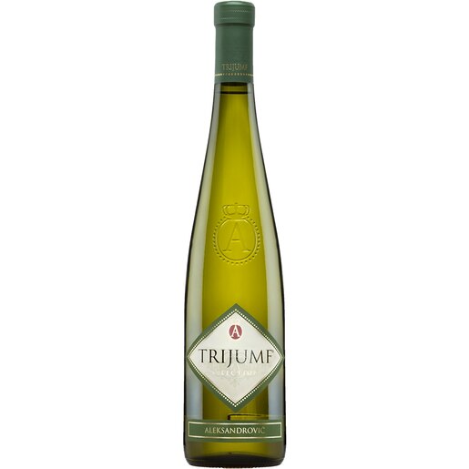Vin alb sec Aleksandrovic Trijumf, 0.75L Vin alb sec Aleksandrovic Trijumf, 0.75L