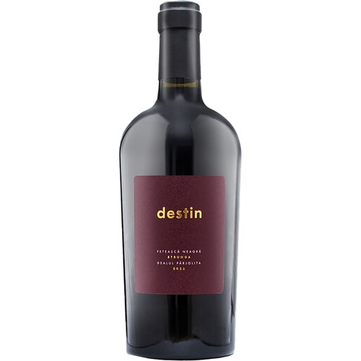 Vin rosu demidulce Strunga Destin Feteasca Neagra, 0.75L Vin rosu demidulce Strunga Destin Feteasca Neagra, 0.75L