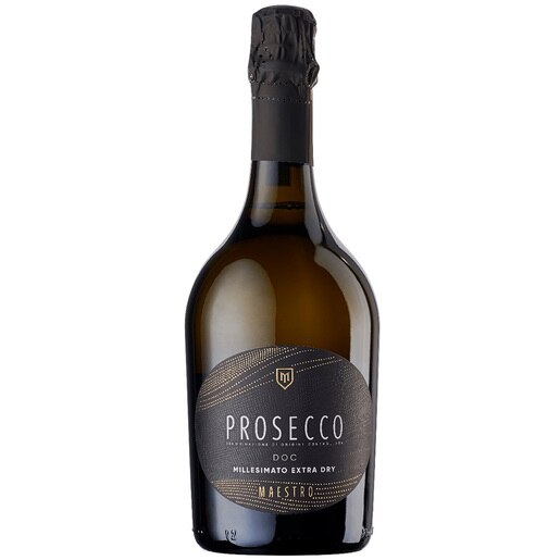 Vin spumant alb Extra Brut Prosecco Maestro, 0.75L Vin spumant alb Extra Brut Prosecco Maestro, 0.75L