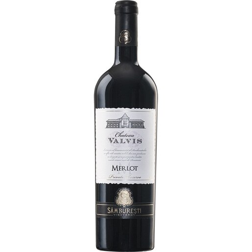 Vin rosu sec Chateau Valvis Merlot, 0.75L Vin rosu sec Chateau Valvis Merlot, 0.75L
