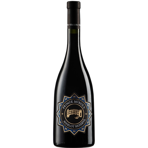 Vin rosu sec Prince Mircea Merlot, 0.75L Vin rosu sec Prince Mircea Merlot, 0.75L