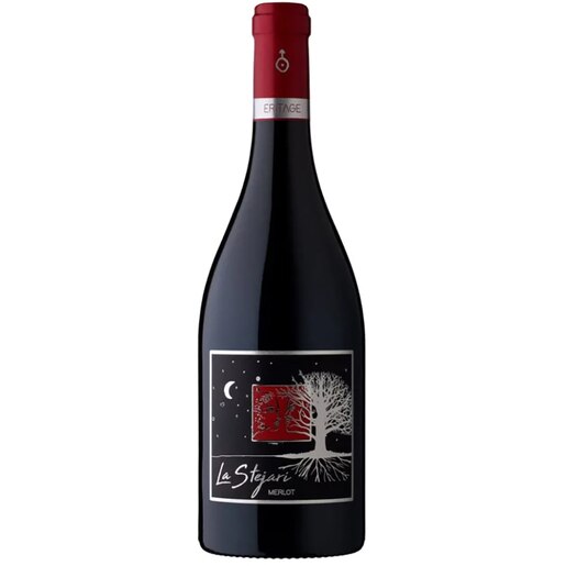 Vin rosu sec La Stejari Merlot Cramele Recas, 0.75L Vin rosu sec La Stejari Merlot Cramele Recas, 0.75L