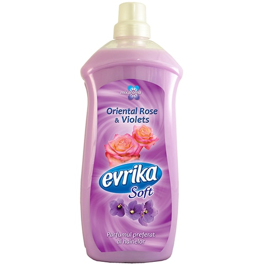 Balsam de rufe EVRIKA Soft, Oriental Rose & Violets, 2 l Balsam de rufe EVRIKA Soft, Oriental Rose & Violets, 2 l