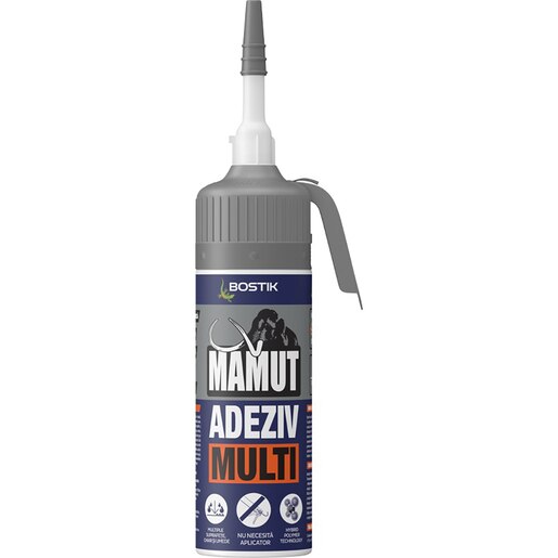 Adeziv universal BOSTIK Mamut Multi, 100ml, gri Adeziv universal BOSTIK Mamut Multi, 100ml, gri