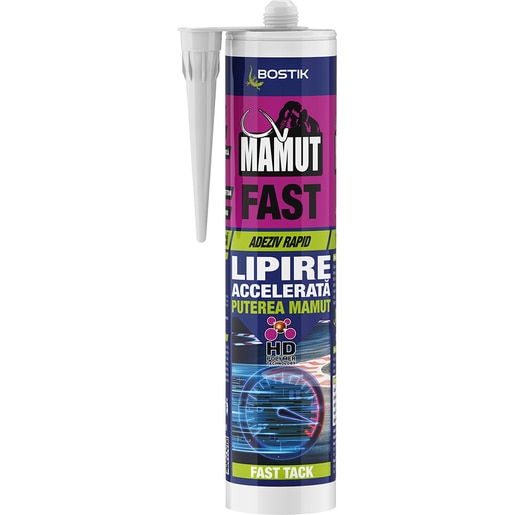 Adeziv rapid BOSTIK Mamut Fast, 250ml, alb Adeziv rapid BOSTIK Mamut Fast, 250ml, alb