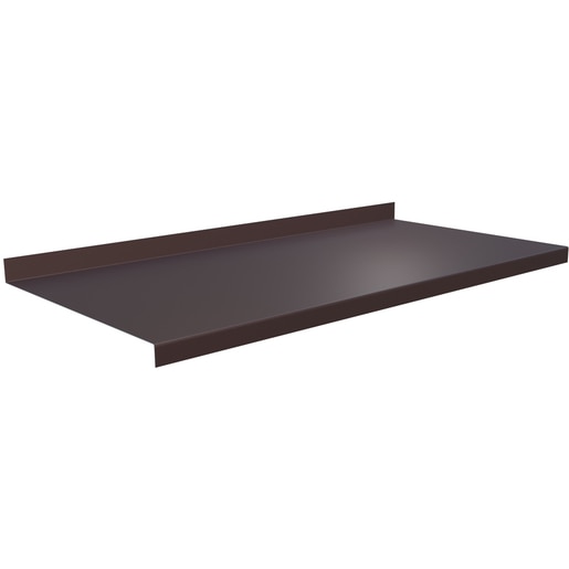 Glaf exterior SMART RAL 8017, otel, 150 x 17.5 cm, maro Glaf exterior SMART RAL 8017, otel, 150 x 17.5 cm, maro