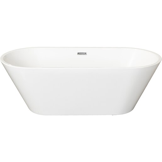 Cada baie freestanding Bresi Well, acril, 170 x 75 x 58 cm, alb Cada baie freestanding Bresi Well, acril, 170 x 75 x 58 cm, alb