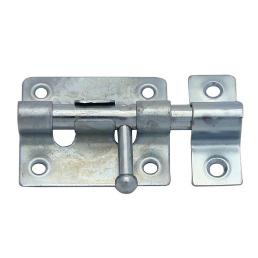 Zavor aplicat cu piedica SEA, 60mm, otel zincat, alb Zavor aplicat cu piedica SEA, 60mm, otel zincat, alb