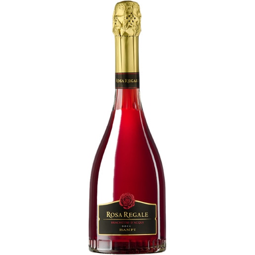 Vin spumant rosu Banfi Rosa Regale Brachetto d'Acqui DOCG Millesimato, 0.75L Vin spumant rosu Banfi Rosa Regale Brachetto d'Acqui DOCG Millesimato, 0.75L