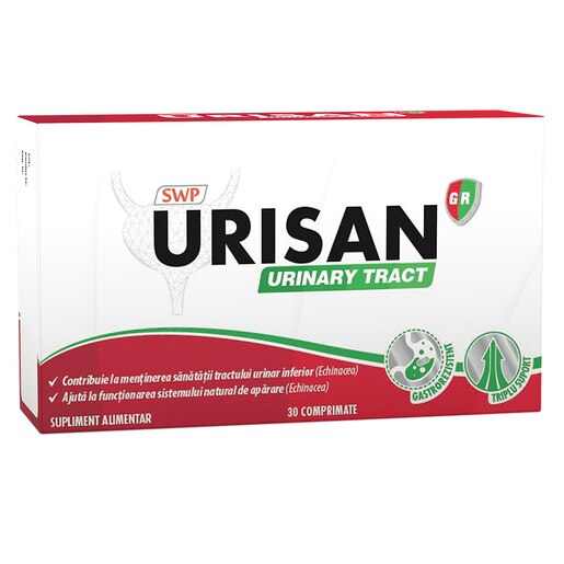 Supliment alimentar Urisan Urinary Tract, 30 capsule, SUN WAVE PHARMA Supliment alimentar Urisan Urinary Tract, 30 capsule, SUN WAVE PHARMA