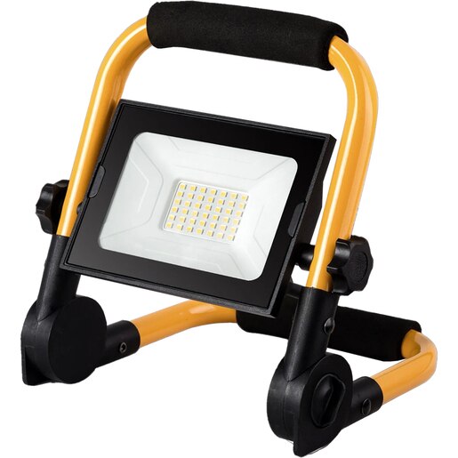 Proiecctor LED SMD portabil Avide, 20W, 1600lm, 40000K, IP65, negru-galben Proiecctor LED SMD portabil Avide, 20W, 1600lm, 40000K, IP65, negru-galben