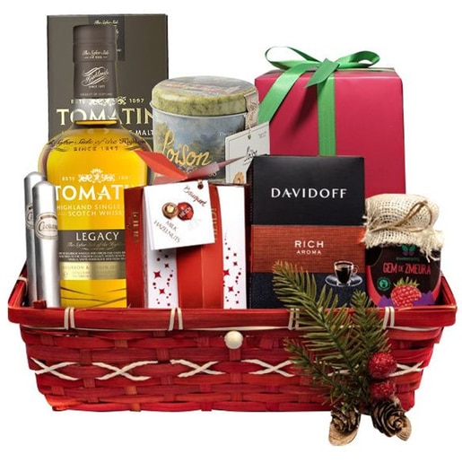 Cos cadou LUXURY BASKETS Smoky Red 9SR Cos cadou LUXURY BASKETS Smoky Red 9SR
