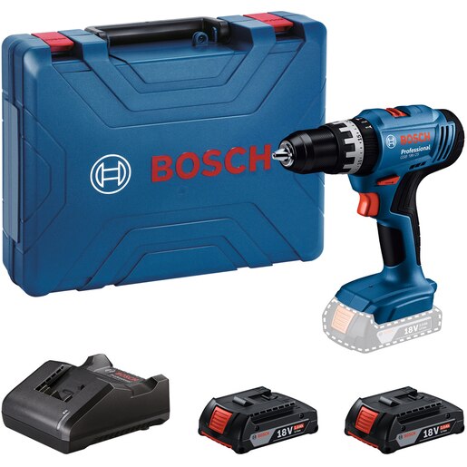 Masina de gaurit si insurubat cu percutie BOSCH Professional GSB, 18V-25, 18V, 60Nm Masina de gaurit si insurubat cu percutie BOSCH Professional GSB, 18V-25, 18V, 60Nm