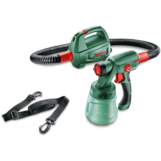 Pistol de vopsit Bosch PFS 1000 0603207000, 410W, rezervor 800ml, lungime furtun 1.3m Pistol de vopsit Bosch PFS 1000 0603207000, 410W, rezervor 800ml, lungime furtun 1.3m