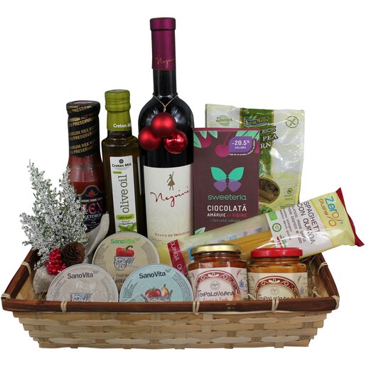 Cos cadou LUXURY BASKETS Arome Romanesti 12AR Cos cadou LUXURY BASKETS Arome Romanesti 12AR