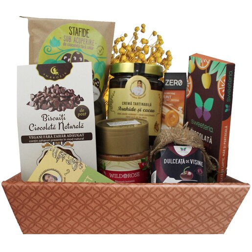 Cos cadou LUXURY BASKETS Gourmet fara zahar 9GFZ Cos cadou LUXURY BASKETS Gourmet fara zahar 9GFZ