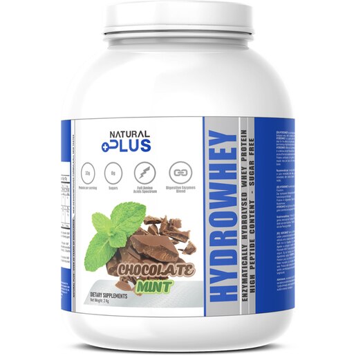 Pudra proteica Hydrowhey Protein, ciocolata, 2 kg, NATURAL PLUS Pudra proteica Hydrowhey Protein, ciocolata, 2 kg, NATURAL PLUS