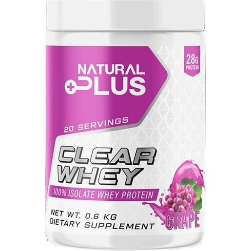 Supliment Clear Whey, struguri, 0.6 kg, NATURAL PLUS Supliment Clear Whey, struguri, 0.6 kg, NATURAL PLUS