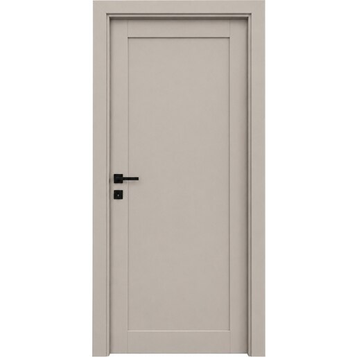 Usa interior Mod, fara geam, reversibila, MDF, 88 x 203 cm, gri mat Usa interior Mod, fara geam, reversibila, MDF, 88 x 203 cm, gri mat